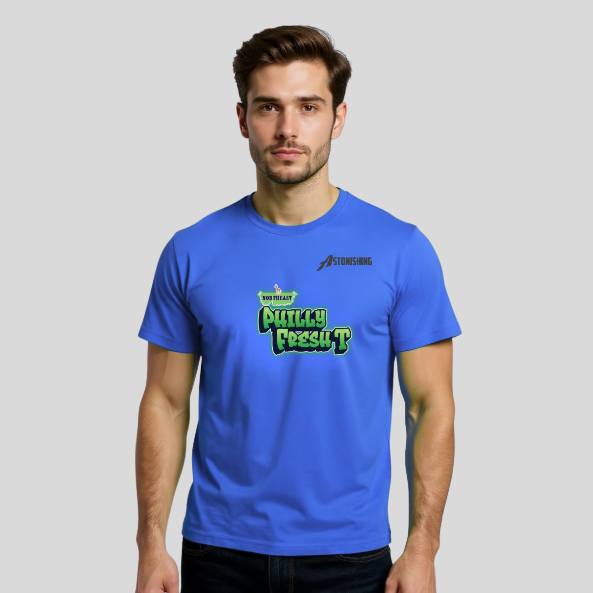 Philly Fresh T-Shirt Multi Color | Northeast  Edition | Urban Streetwear Graphic T-Shirt