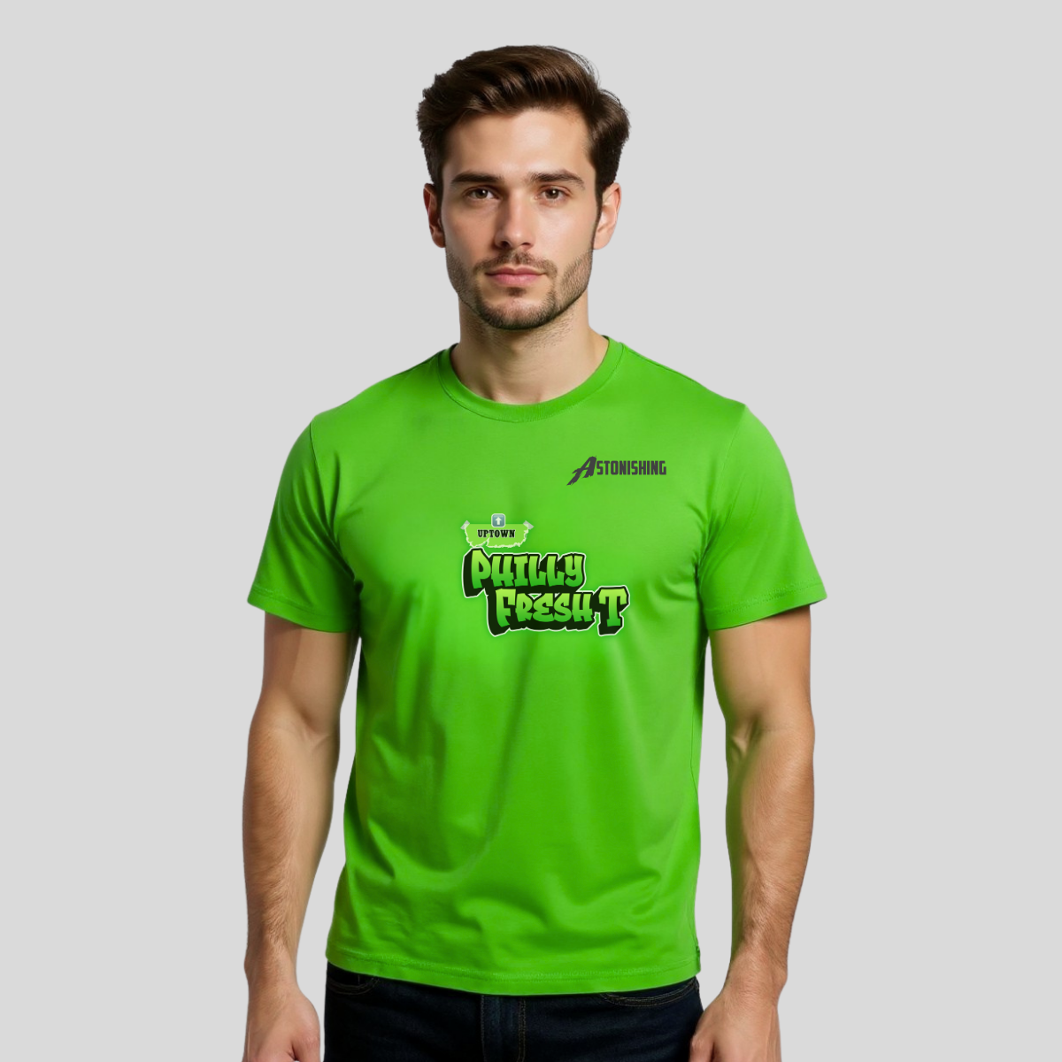Philly Fresh T-Shirt Multi Color | Uptown  Edition | Urban Streetwear Graphic T-Shirt