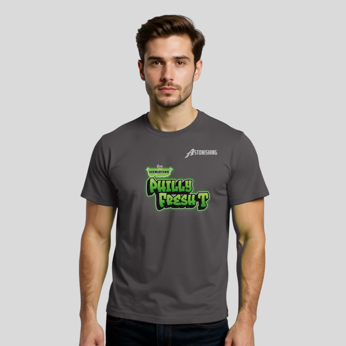 Philly Fresh T-Shirt Multi Color | Germantown Edition | Urban Streetwear Graphic T-Shirt