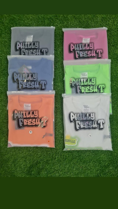 Philly Fresh T Cups Design T-Shirt | 100% Cotton with White Color