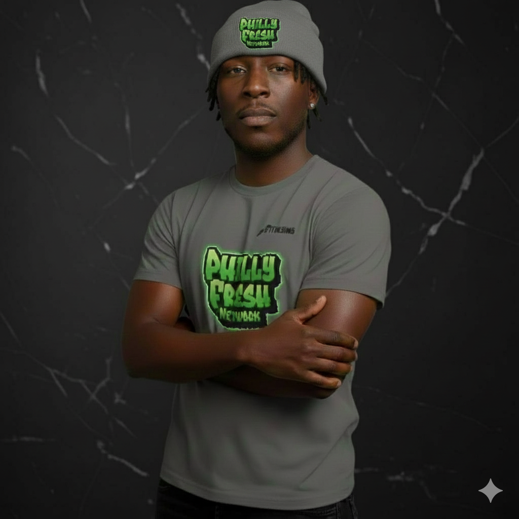 Philly Fresh T-Shirt Multi Color | North Philly  Edition | Urban Streetwear Graphic T-Shirt