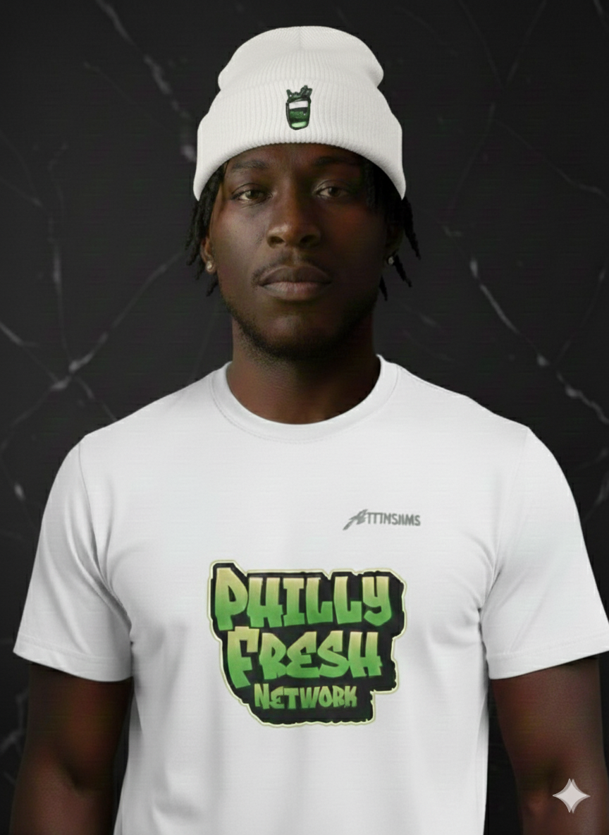 Philly Fresh T-Shirt Multi Color | North Philly  Edition | Urban Streetwear Graphic T-Shirt