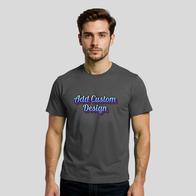 Custom design t-shirt with personalized printing – create your own style and unique design
