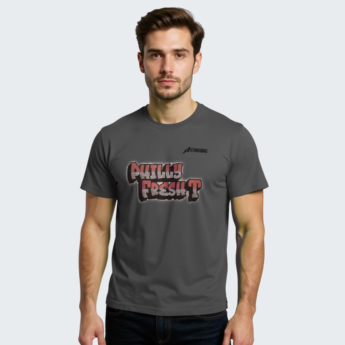 Philly Fresh T design stylish unisex t-shirt available in multiple colors for casual wear

