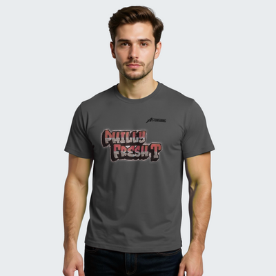 Philly Fresh T design stylish unisex t-shirt available in multiple colors for casual wear
