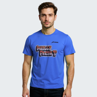 Philly Fresh T design stylish unisex t-shirt available in multiple colors for casual wear
